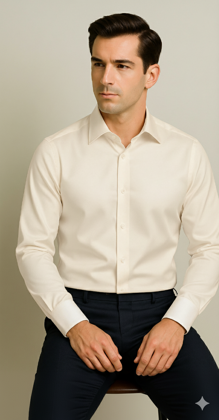 100% Cotton Satin Shirting Fabric