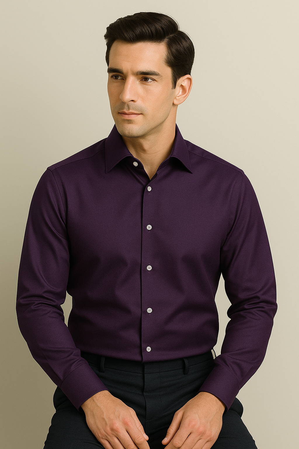 100% Cotton Satin Shirting Fabric