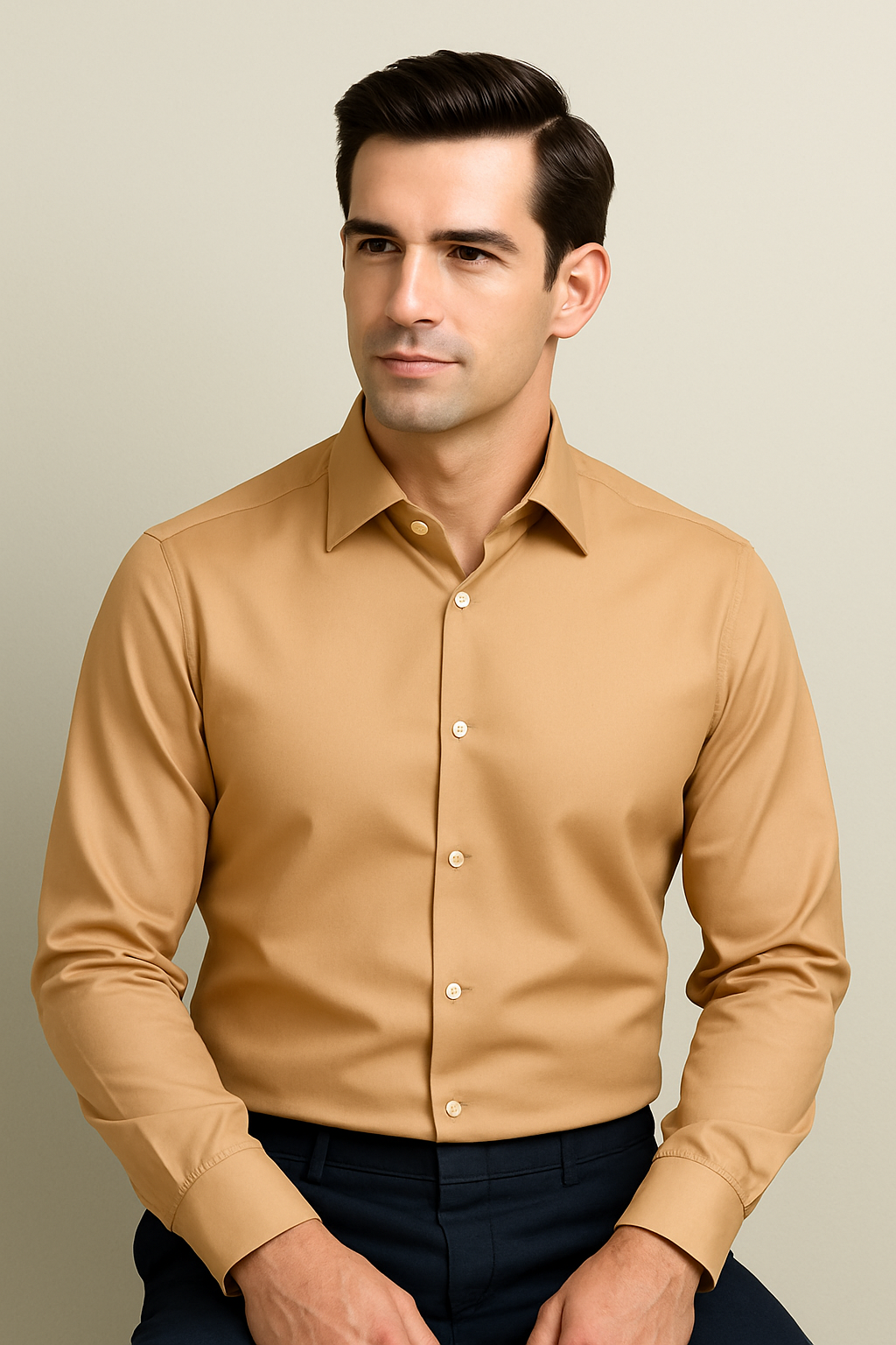 100% Cotton Satin Shirting Fabric