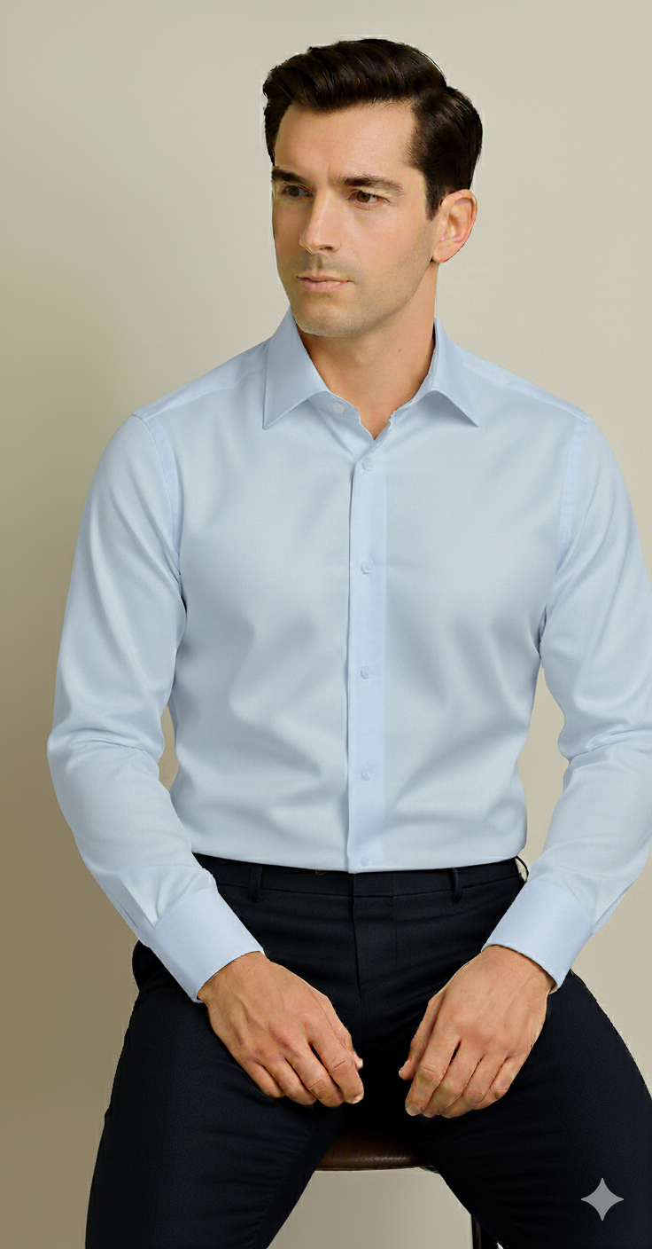 100% Cotton Satin Shirting Fabric